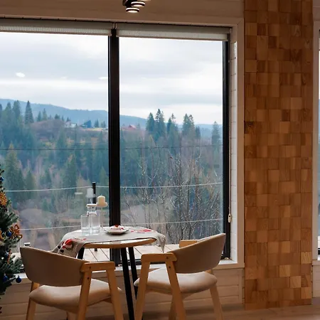 Ecottage для двох у горах із чаном-джакузі Sławsko