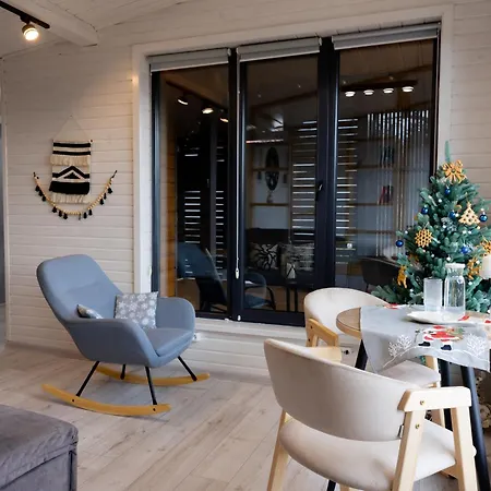 Ecottage для двох у горах із чаном-джакузі Sławsko