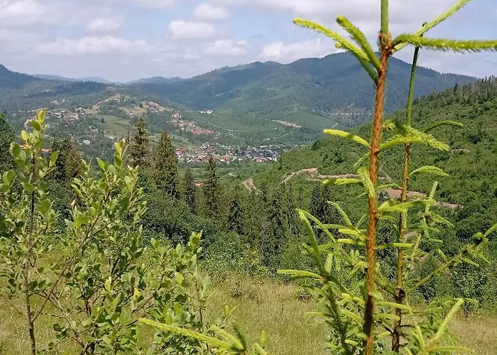 בקתה Ecottage для двох у горах із чаном-джакузі