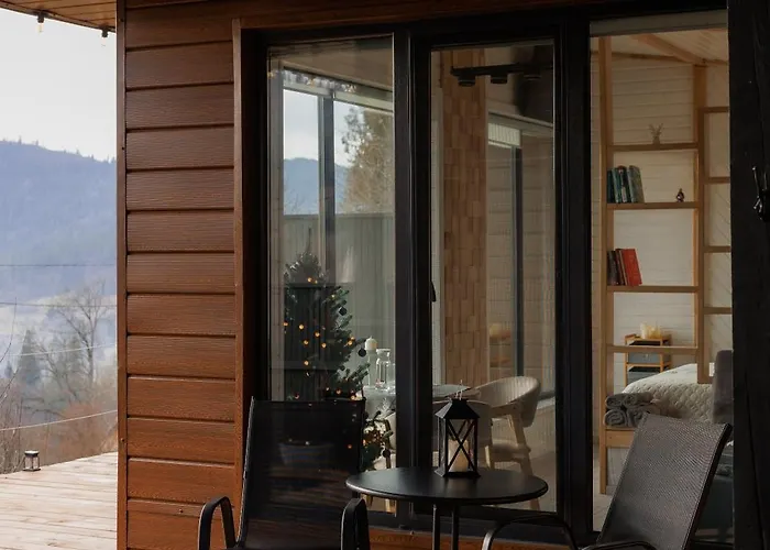 Ecottage для двох у горах із чаном-джакузі בקתה *