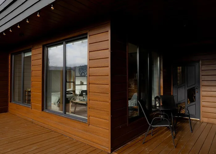 בקתה Ecottage для двох у горах із чаном-джакузі